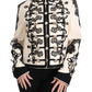 Dolce & Gabbana Elegant Off-White Baroque Jacket