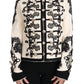 Dolce & Gabbana Elegant Off-White Baroque Jacket