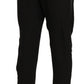 Guess Chic High Waist Cropped Pants in Elegant Black