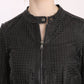 Dolce & Gabbana Elegant Black Leather Biker Jacket