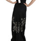 John Richmond Enchanting Black Maxi Flare Dress