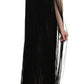 John Richmond Sheer Sequined Maxi Elegance Dress