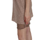 PINK MEMORIES Beige A-Line Spaghetti Strap Mini Dress