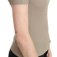 GF Ferre Chic Gray Nylon Tank Top with Designer Flair