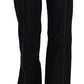 Just Cavalli Elegant Mid Waist Straight Denim Pants