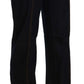 Just Cavalli Elegant Mid Waist Straight Denim Pants