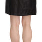 GF Ferre Elegant High Waist A-Line Mini Skirt