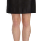 GF Ferre Elegant High Waist A-Line Mini Skirt