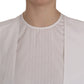 Dsquared² Elegant White Cotton Crew Neck Top