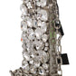 Dolce & Gabbana Crystal Embellished Silver Crossbody Purse