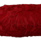 Dolce & Gabbana Opulent Red Fur VANDA Evening Clutch