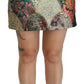 Dolce & Gabbana Vibrant Floral Jacquard Designer Skirt