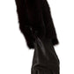 Dolce & Gabbana Chic Mid Arm Brown Leather Gloves