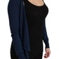 Dolce & Gabbana Elegant Blue Cashmere-Silk Cardigan