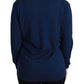 Dolce & Gabbana Elegant Blue Virgin Wool Cardigan