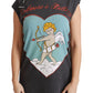 Dolce & Gabbana Elegant Gray Cotton Sleeveless Blouse