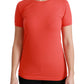 Dolce & Gabbana Elegant Red Crewneck Short Sleeve Tee