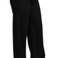 Dolce & Gabbana Elegant High Waist Flared Cashmere Pants