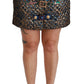 Dolce & Gabbana Elegant Jacquard Knee-Length Skirt