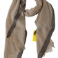 Costume National Elegant Beige Cotton Scarf for Women