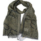 GF Ferre Elegant Patterned Wool-Blend Scarf