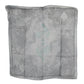 Costume National Elegant Gray Silk Scarf for Women