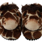 Dolce & Gabbana Elegant Giraffe Pattern Slides for Sophisticated Comfort