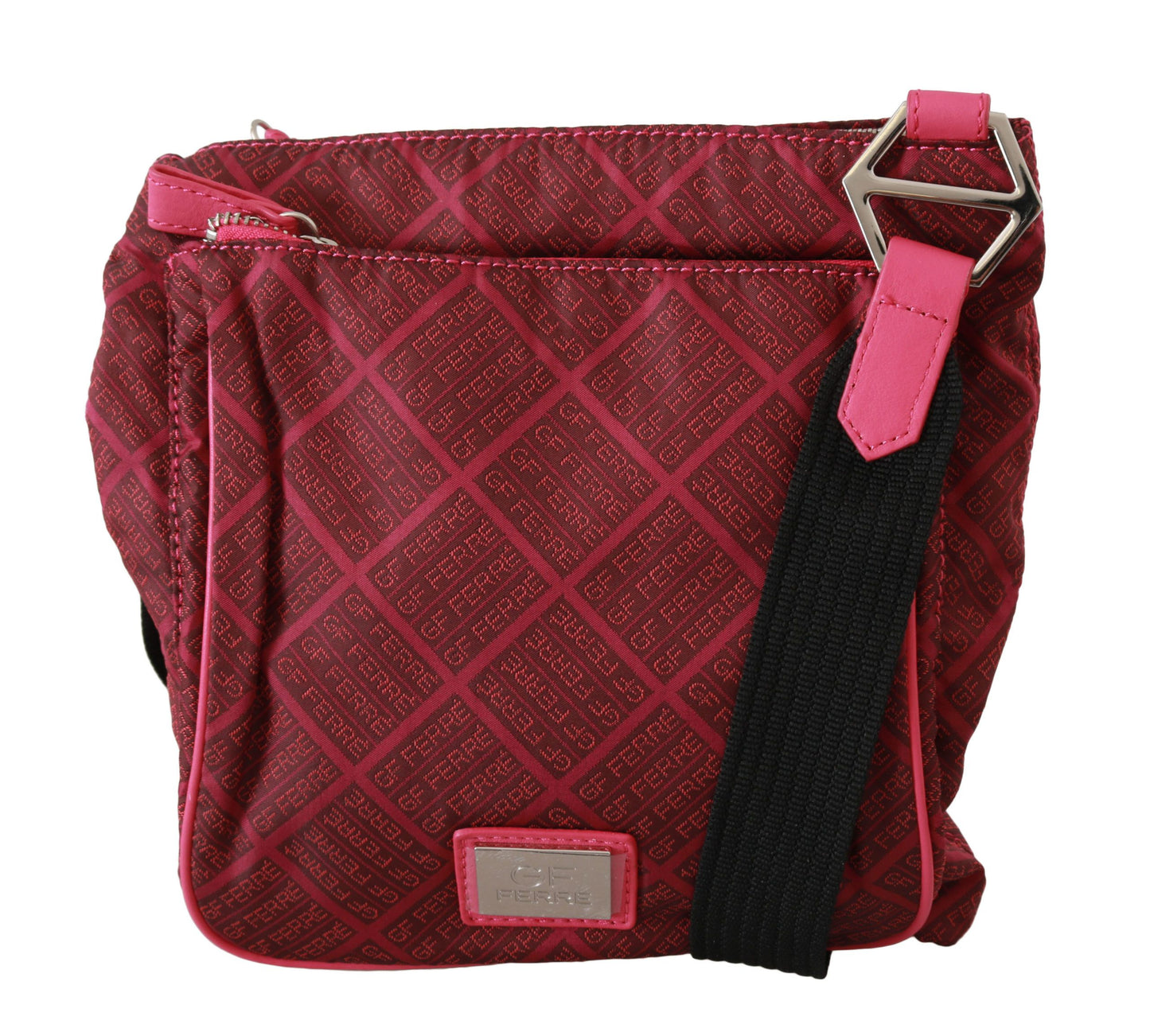 GF Ferre Chic Pink Fabric Crossbody Elegance