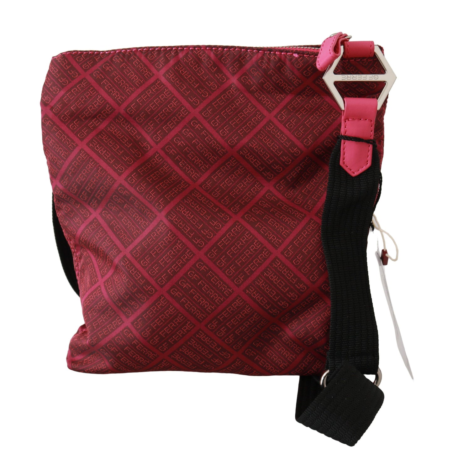 GF Ferre Chic Pink Fabric Crossbody Elegance