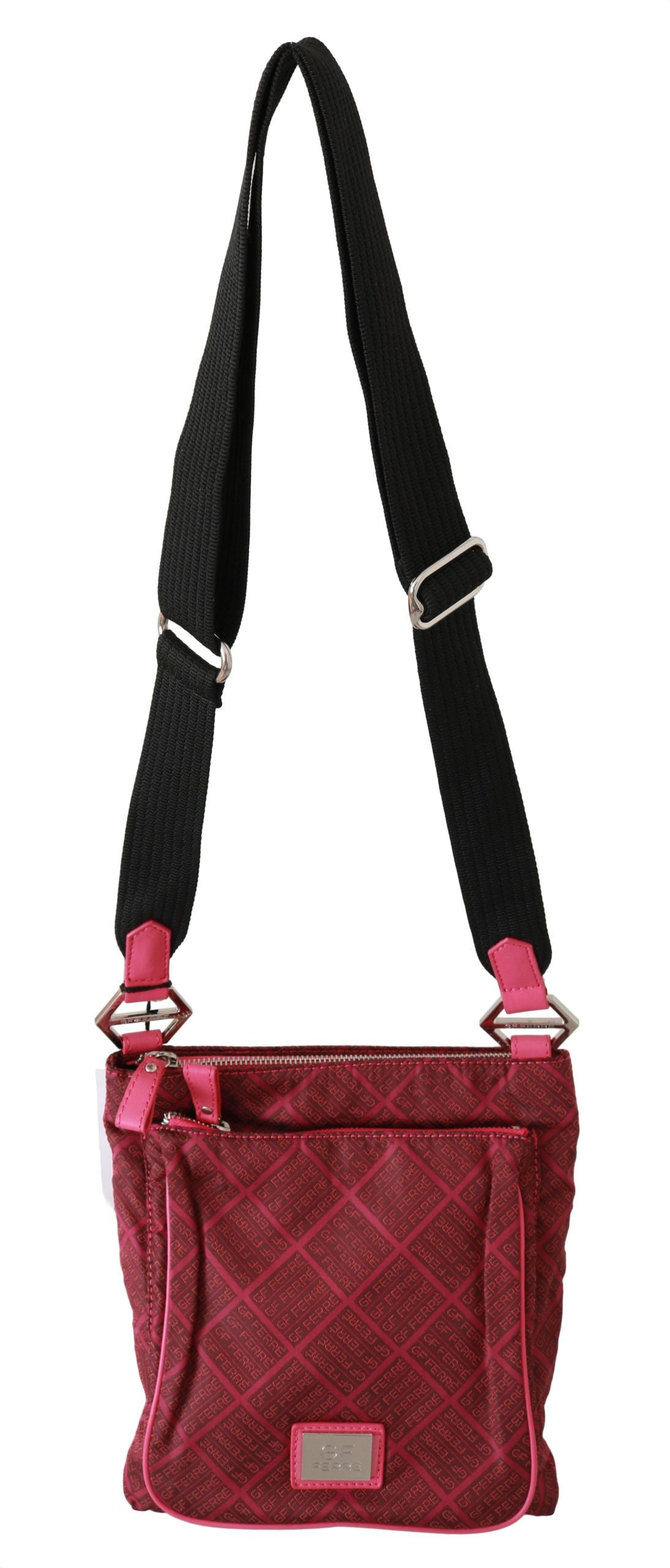 GF Ferre Chic Pink Fabric Crossbody Elegance