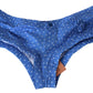 Ermanno Scervino Chic Blue Dotted Designer Bikini Set