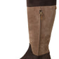 Dolce & Gabbana Chic Leather Knee-High Boots in Brown