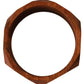 Costume National Chic Unisex Wooden Bracelet