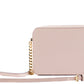 Michael Kors Jet Set Large East West Saffiano Leather Crossbody Bag Handbag (Powder Blush)