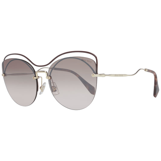 Miu Miu Burgundy Women Sunglasses