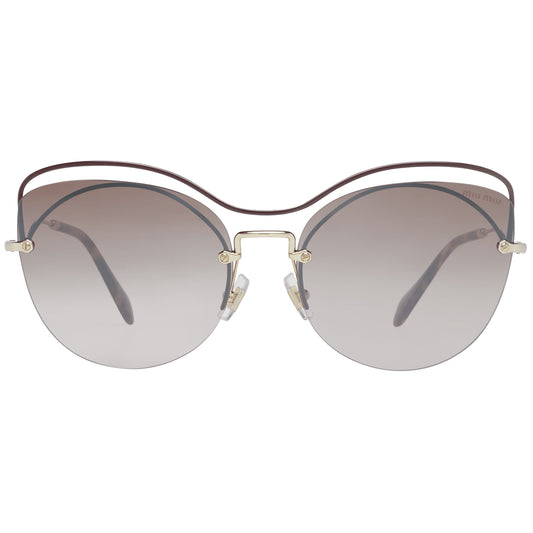 Miu Miu Burgundy Women Sunglasses