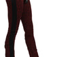 Costume National Bordeaux Slim Fit Designer Jeans