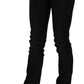 Costume National Chic Black Mid Waist Slim Fit Denim Jeans