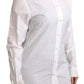 Dolce & Gabbana Elegant White Cotton Dress Shirt