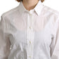 Dolce & Gabbana Elegant White Cotton Dress Shirt