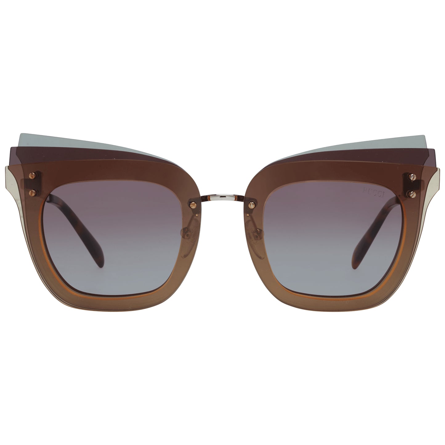 Emilio Pucci Brown Women Sunglasses