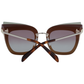 Emilio Pucci Brown Women Sunglasses