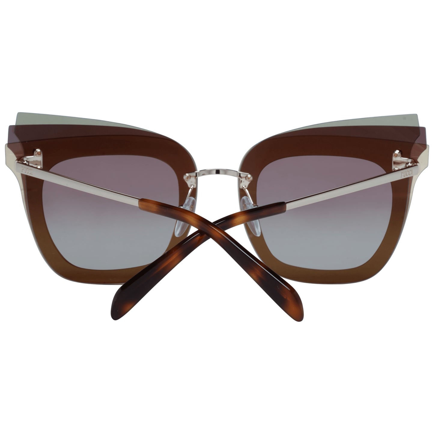 Emilio Pucci Brown Women Sunglasses