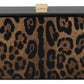 Dolce & Gabbana Elegant Leopard Box Shoulder Bag