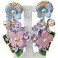 Dolce & Gabbana Enchanting Floral Clip-On Earrings