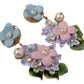 Dolce & Gabbana Enchanting Floral Clip-On Earrings