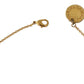 Dolce & Gabbana Gold-Toned Crystal Cat Charm Necklace