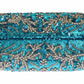 Dolce & Gabbana Enchanting Sequined Blue Evening Clutch