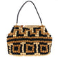 Dolce & Gabbana Elegant Beaded Viscose Frame Bag