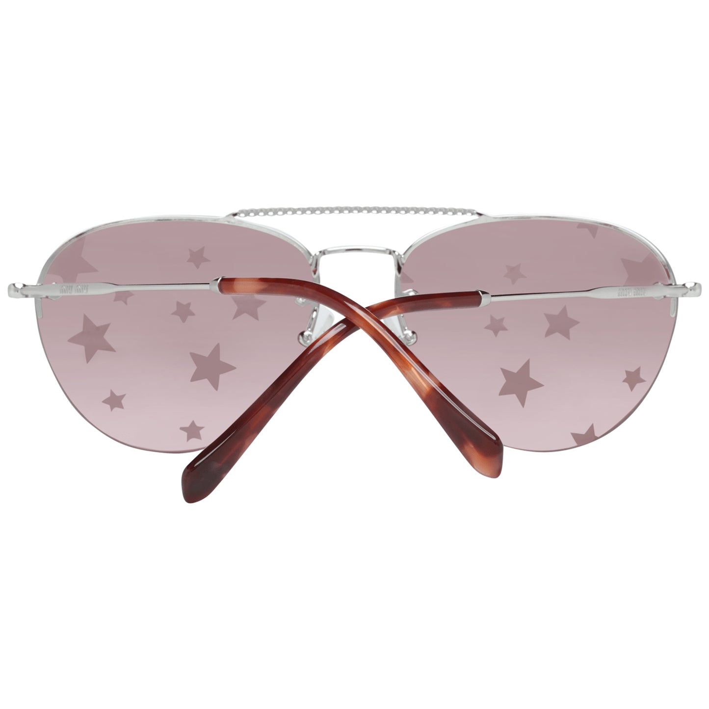 Miu Miu Silver Women Sunglasses